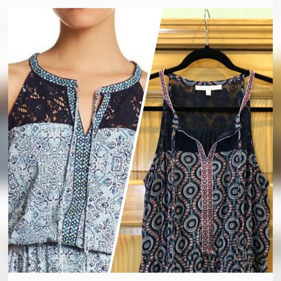 DR2 navy clip dot maxi dress - Picture 12 of 12